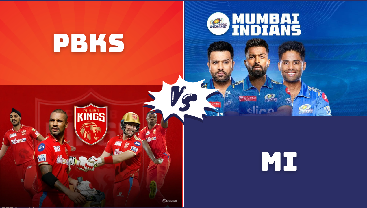 Ipl Live Score 2023 : Streaming Cricket Rating 46 between PBKS and MI